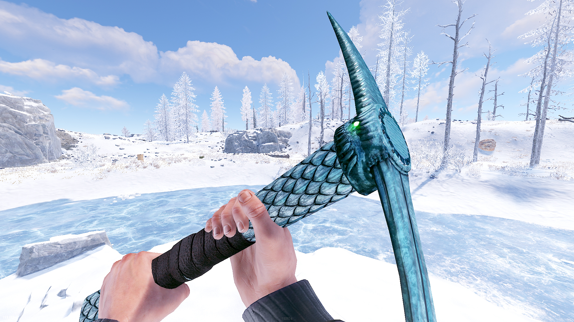 Jade Beast Pickaxe