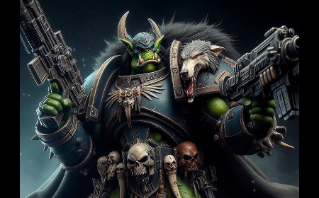 Space Orks Goff Clan