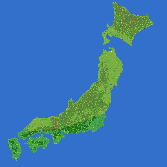 Map of Japan