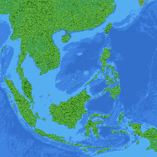 Map of Southeast Asia