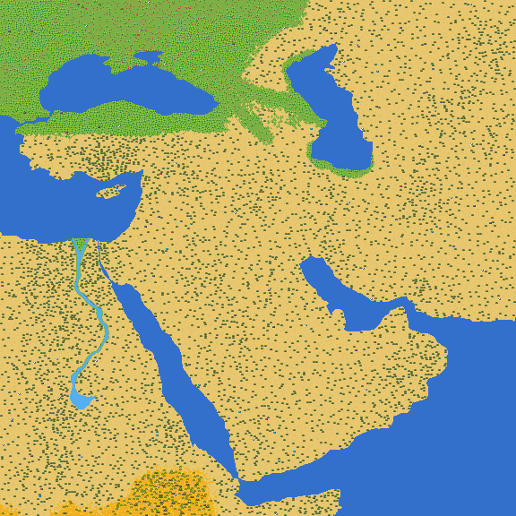 Map of the Middle East