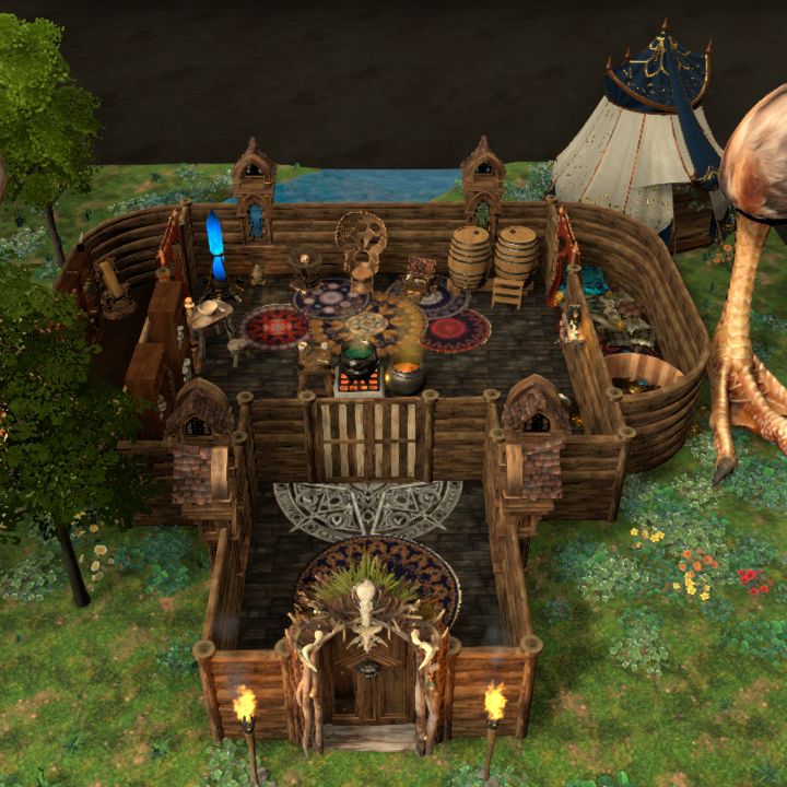 cranes hut