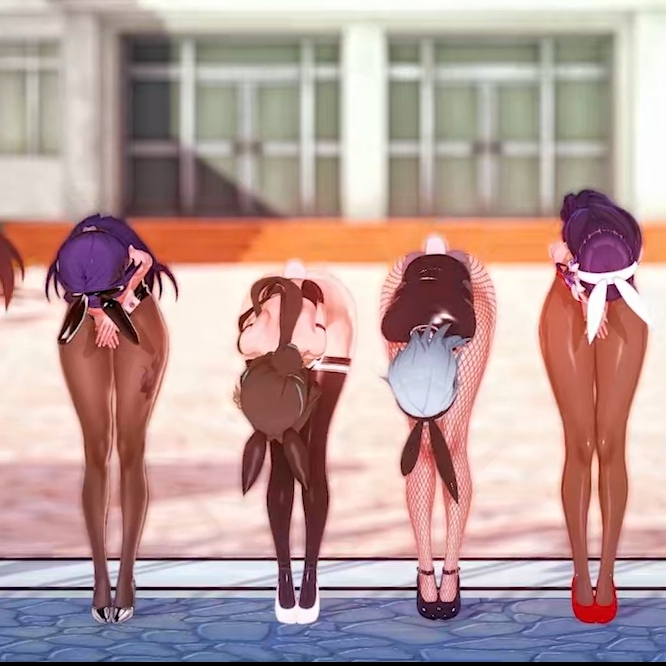 崩铁异界黑丝兔女郎 侍奉学院-阮梅