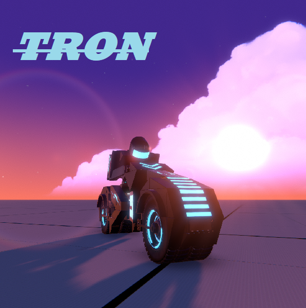 TRON - blue