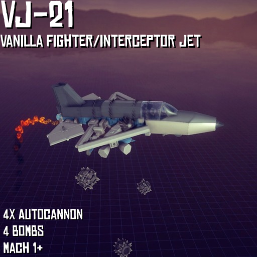 VJ-21 Vanilla Fighter Jet