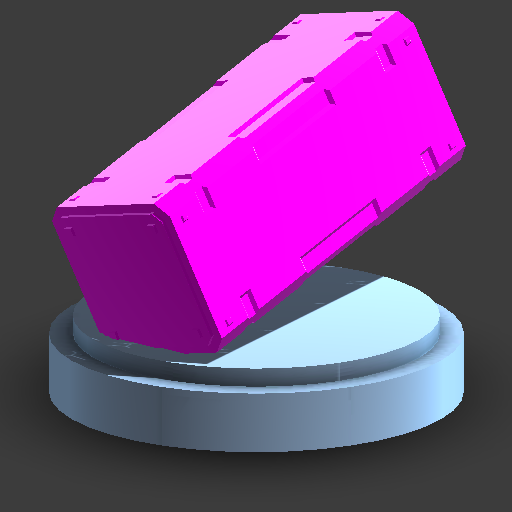 plastic neon pink