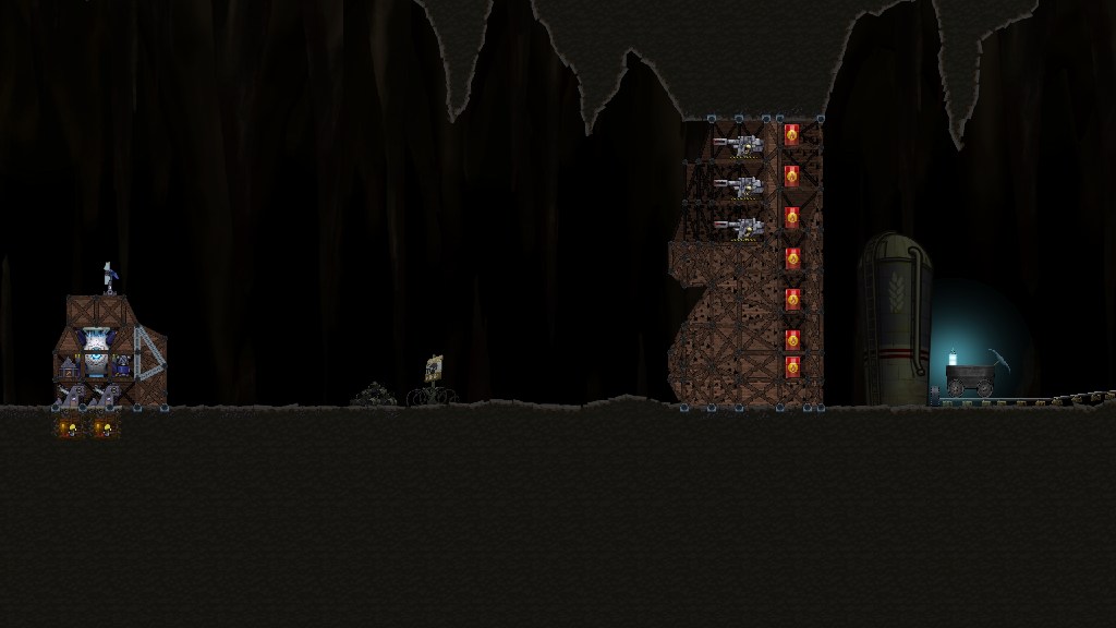 Blocked mines