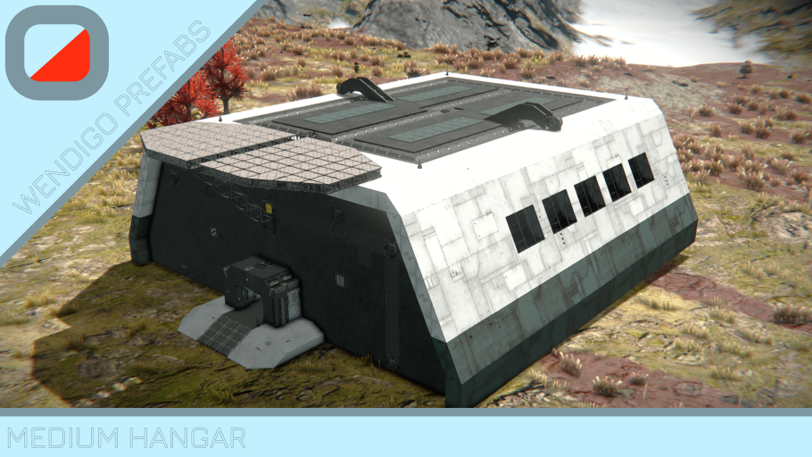 Medium Hangar by Wendigo Prefabs