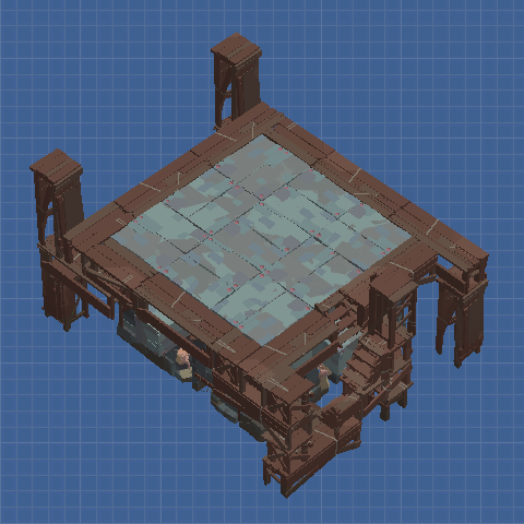 No Tech 8x10 Stackable House