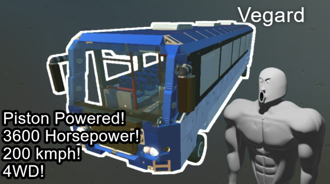 Piston Powered Bus