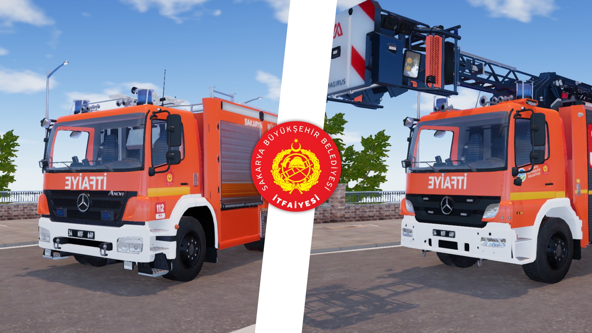 Sakarya Büyükşehir İtfaiyesi - Sakarya City Turkish Fire Department