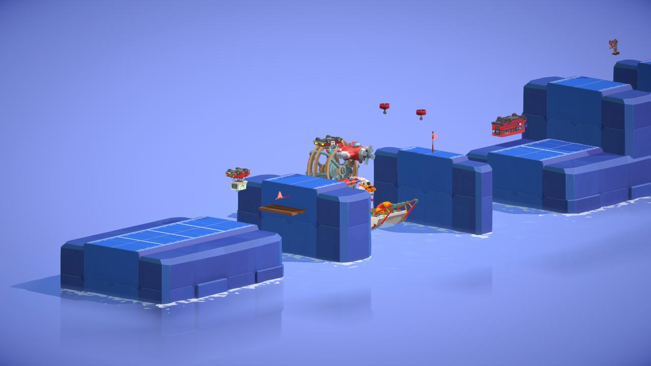 Flipped around
