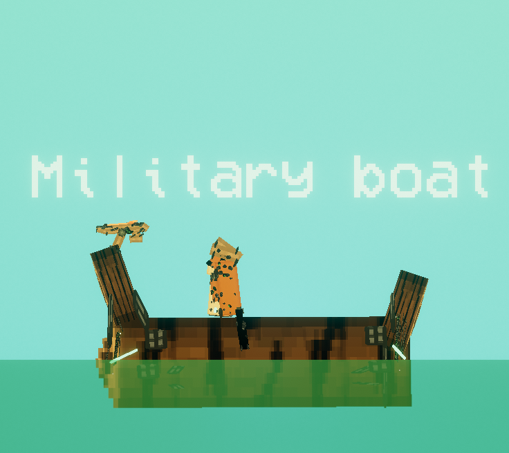Military Boat (The Beavers)