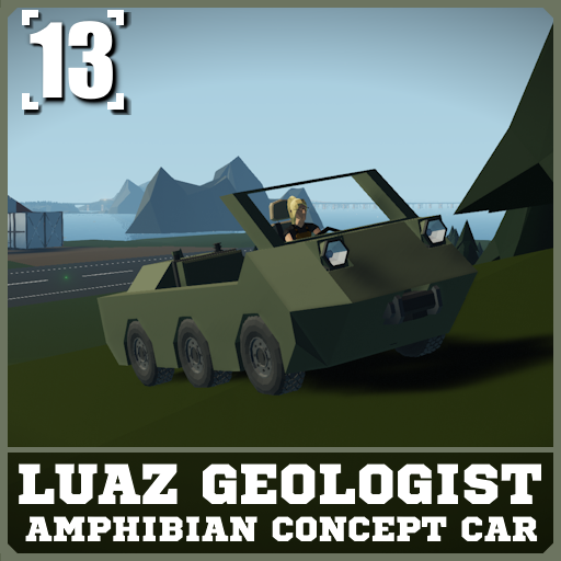 LuAZ-1901 GEOLOGIST (Amphibian concept car)