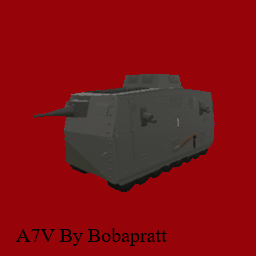 WW1 German A7V 'Land Toaster'