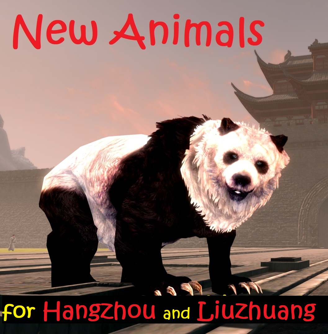New Animals for Hangzhou and Liuzhuang in Skyrim LE