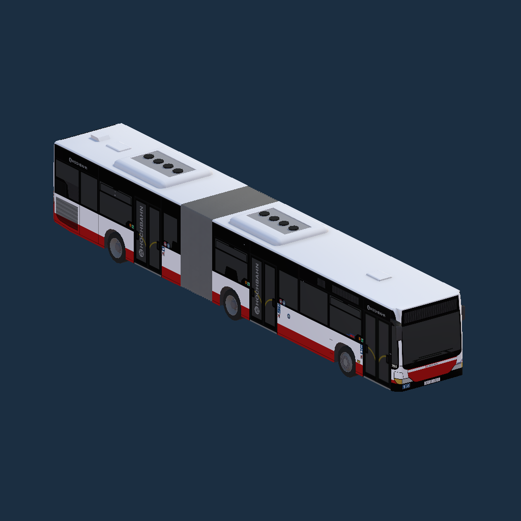 MB Citaro G FL (3D) - Hamburger Hochbahn HHA (77er bis 73er)