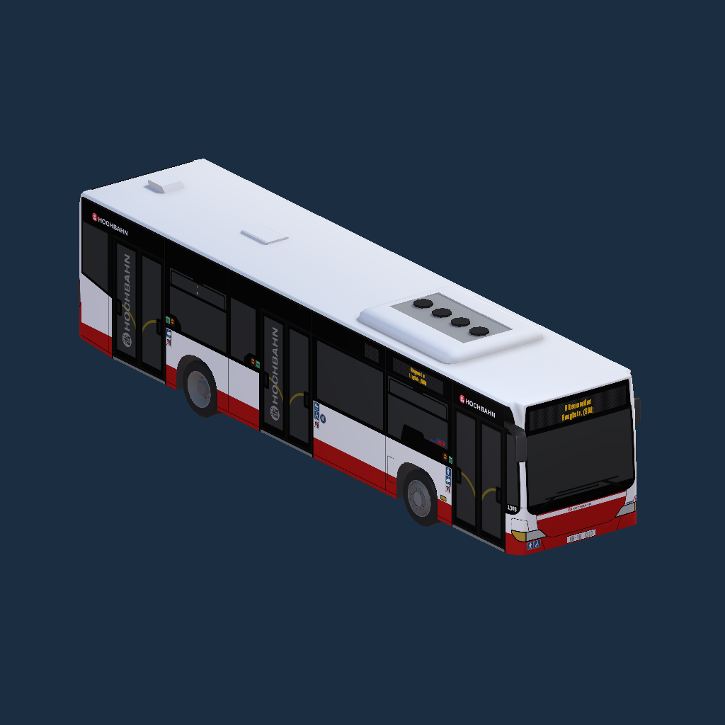 MB Citaro (3D) - Hamburger Hochbahn HHA (12er, 13er)