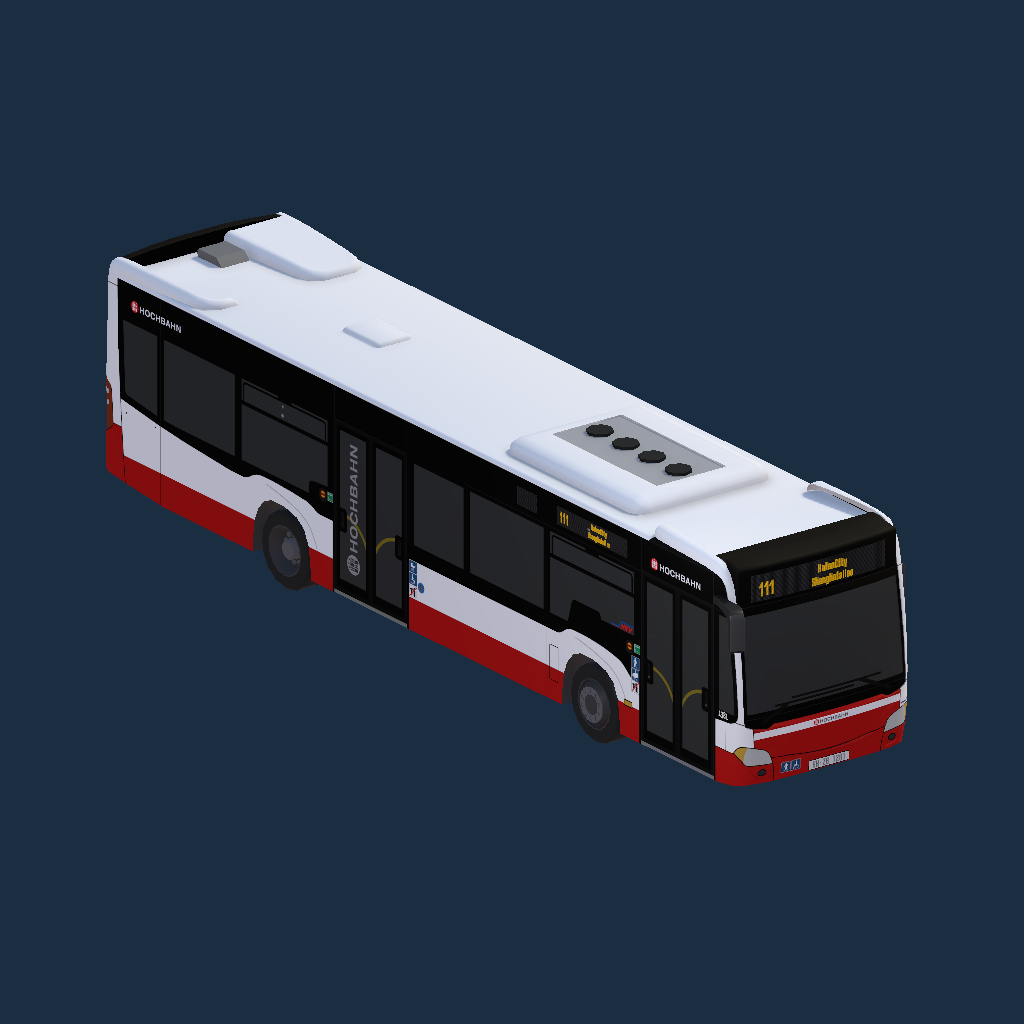 MB Citaro 2 Euro VI (2D) - Hamburger Hochbahn HHA (13er)