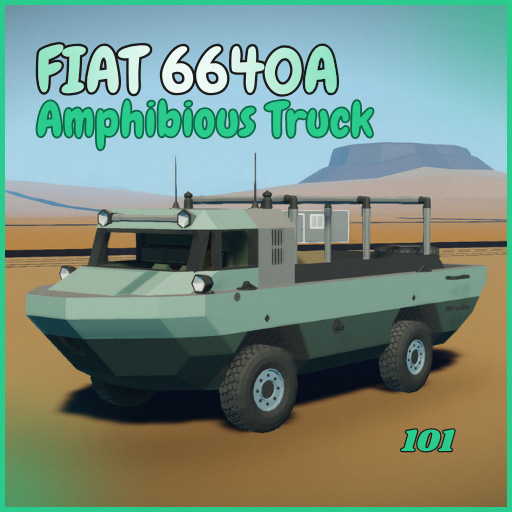FIAT 6640A - Amphibious Truck