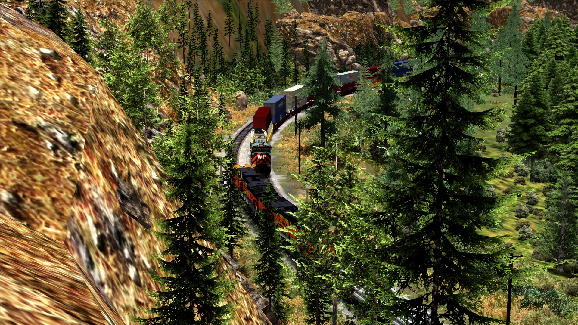Stacks through the canyon. Part 3.