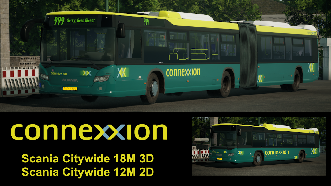 Connexxion Repaint Scania Citywide