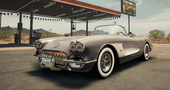 Chevrolet Corvette C1 Fuelie black interior