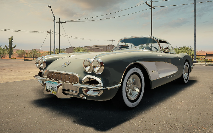 Chevrolet Corvette C1 Fuelie Hardtop black interior