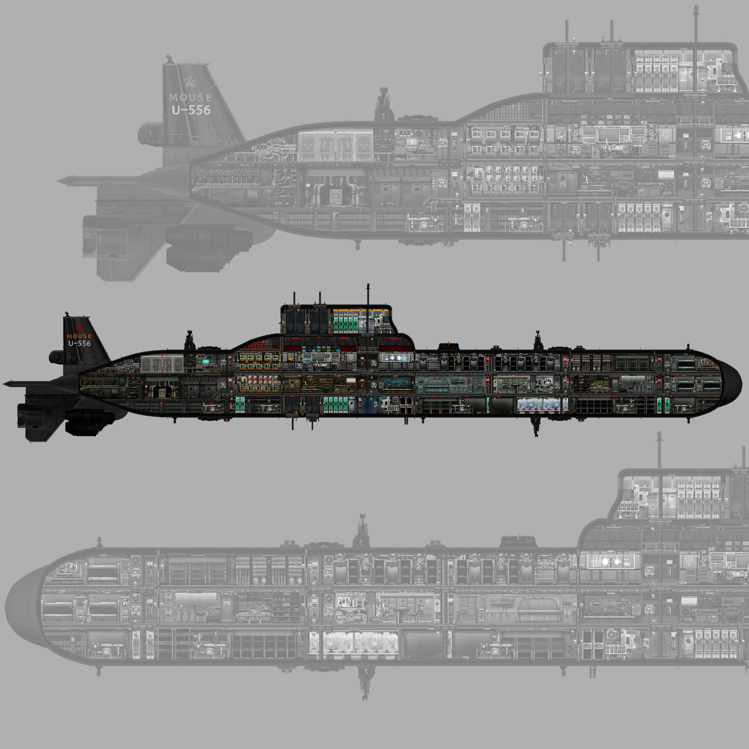台风—零号机★ – Barotrauma Mod