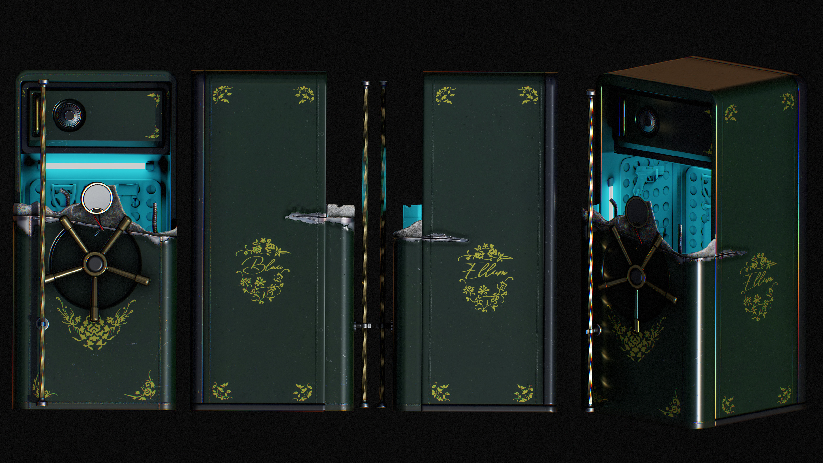 Blau x Ellum Fridge