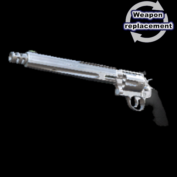 RE5 S&W M500  (Replace Handgun)
