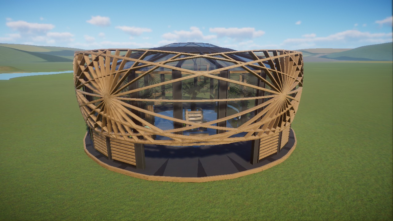 Zoo entrance building by marisimi