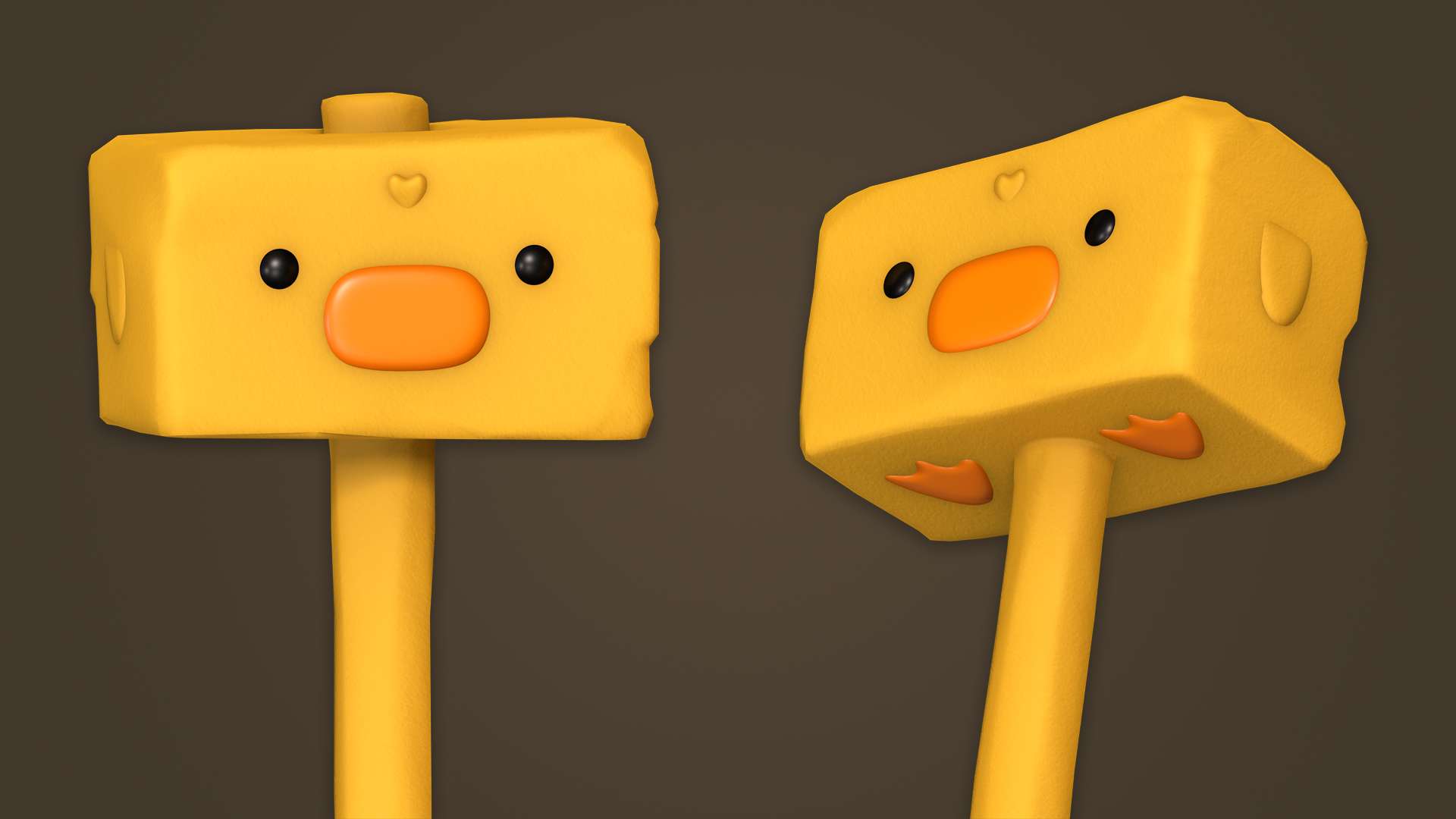 Easter Chick Hammer