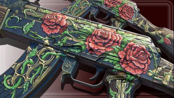 AK-47 | Roses and Guns (Dark)
