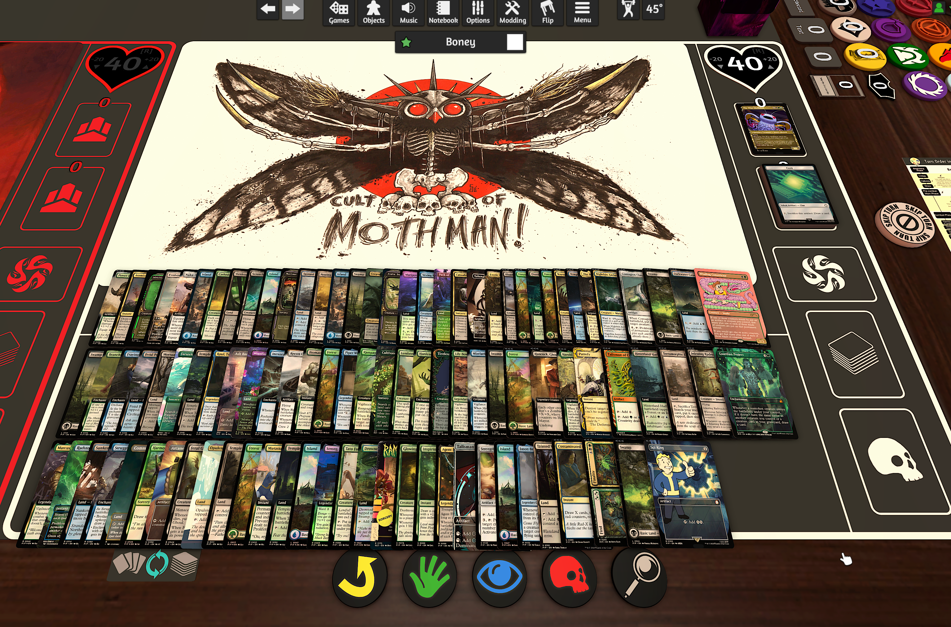 mtg mothman commander deck Amazon.com: Elite Commander Mill/Pump Deck - The Wise Mothman - Sultai  Green Blue Black - EDH cEDH - 100 Card - Custom MTG Deck main image 1