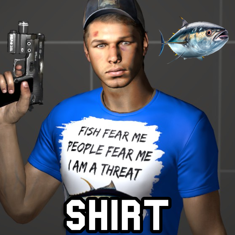 Ellis: Fish Fear Me (Shirt) 
