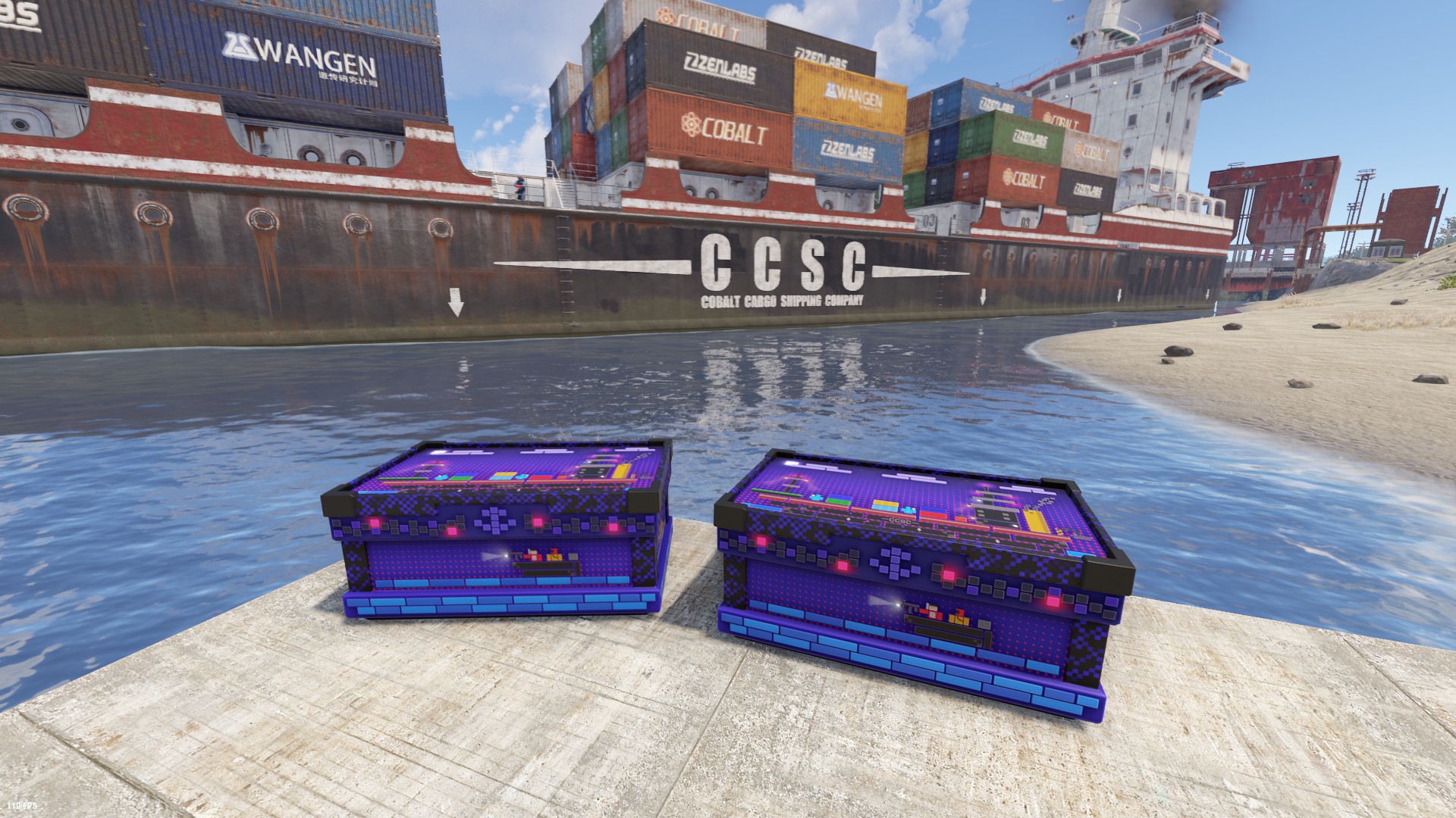 Blocky Cargo Box