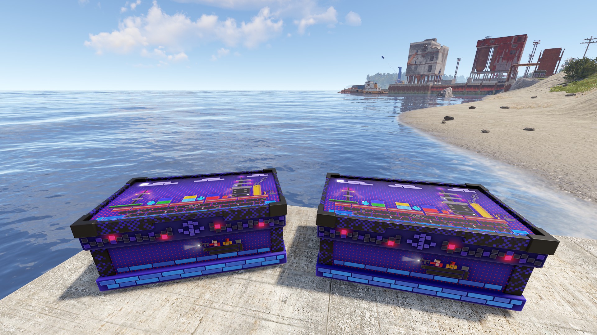 Blocky Cargo Box