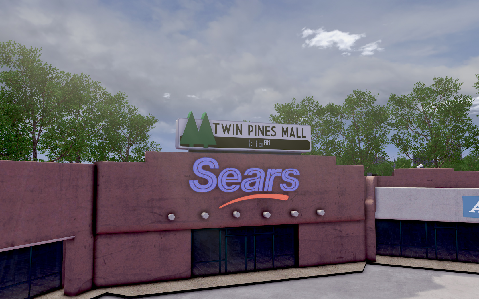Twin Pines Mall Logo
