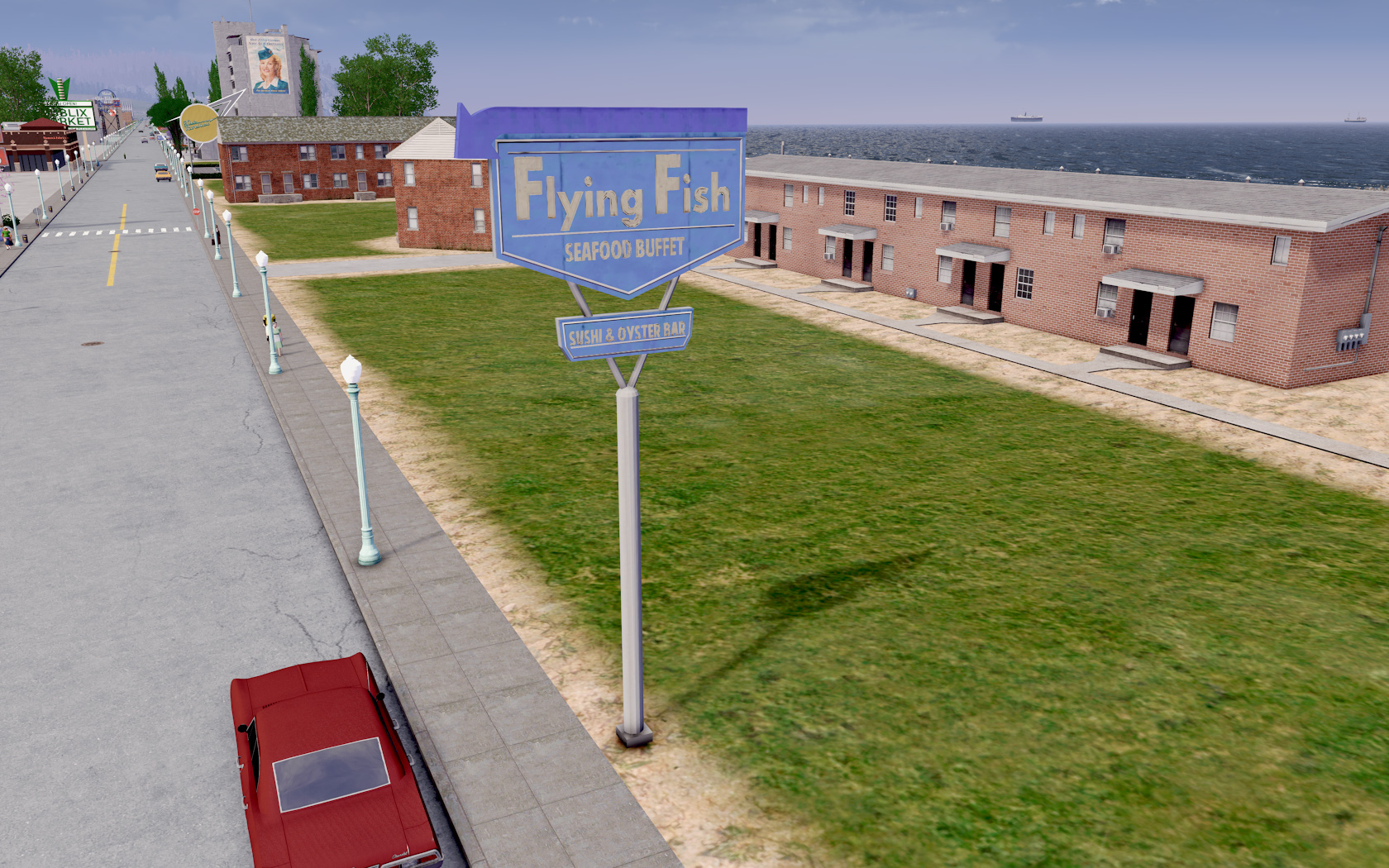 Flying fish sign (PO MANDATORY)
