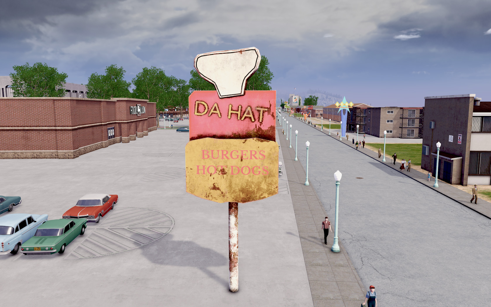 Da Hat Sign