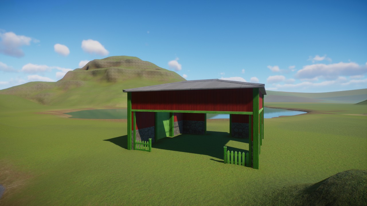 American Barn Medium Shelter