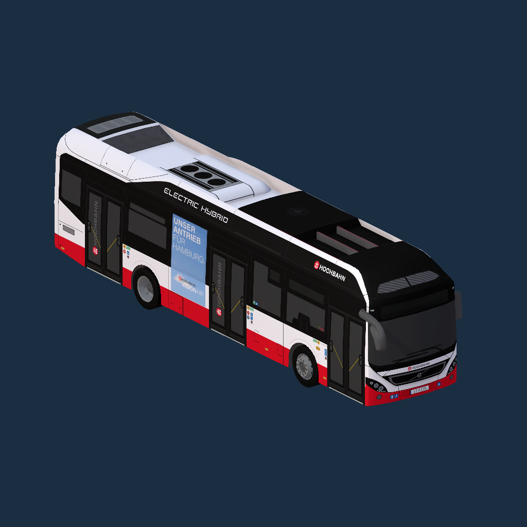 Volvo 7900 Electric Hybrid - Hamburger Hochbahn AG