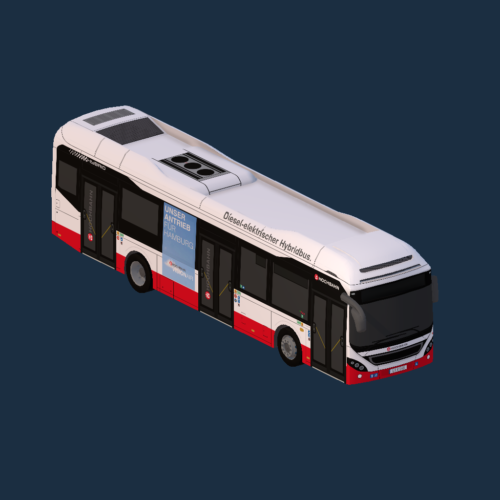 Volvo 7900 Hybrid - Hamburger Hochbahn AG