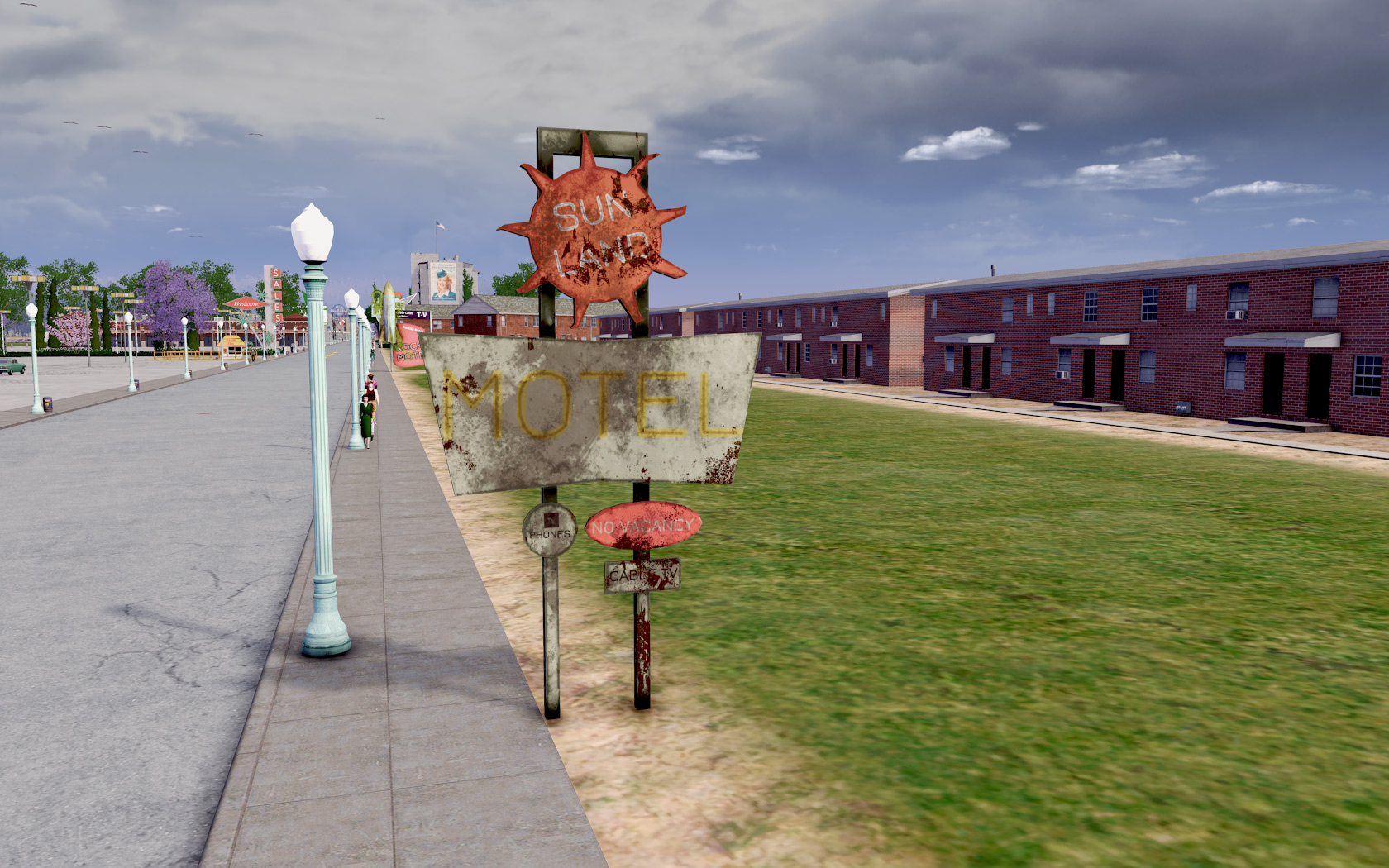 Sunland Motel Sign