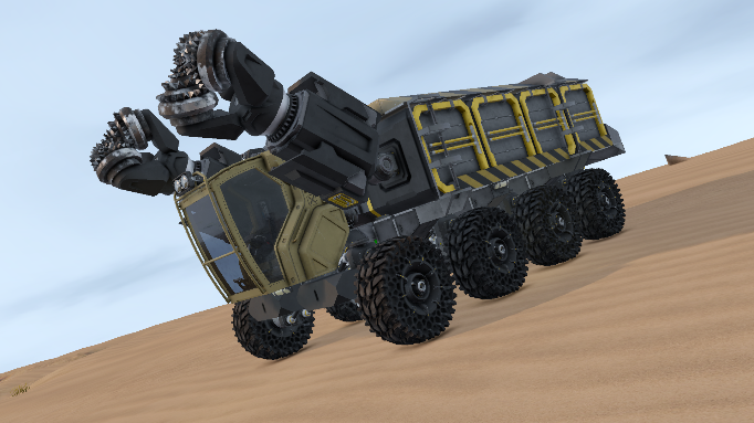 Tunnelier Mining Rover - 3,4k PCU