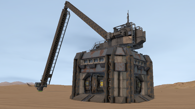 Planet - Core Building + Tool Crane 3K PCU
