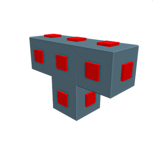 Tetris piece - T