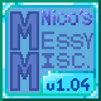 Nico's Messy Miscellany – tModLoader Mod