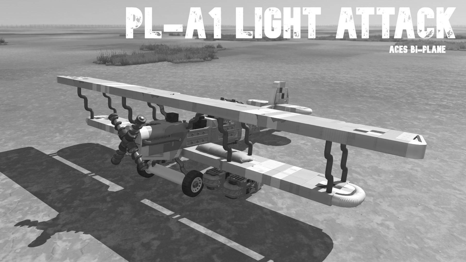 Aces. PL A1 Bi-plane (NO MODS)